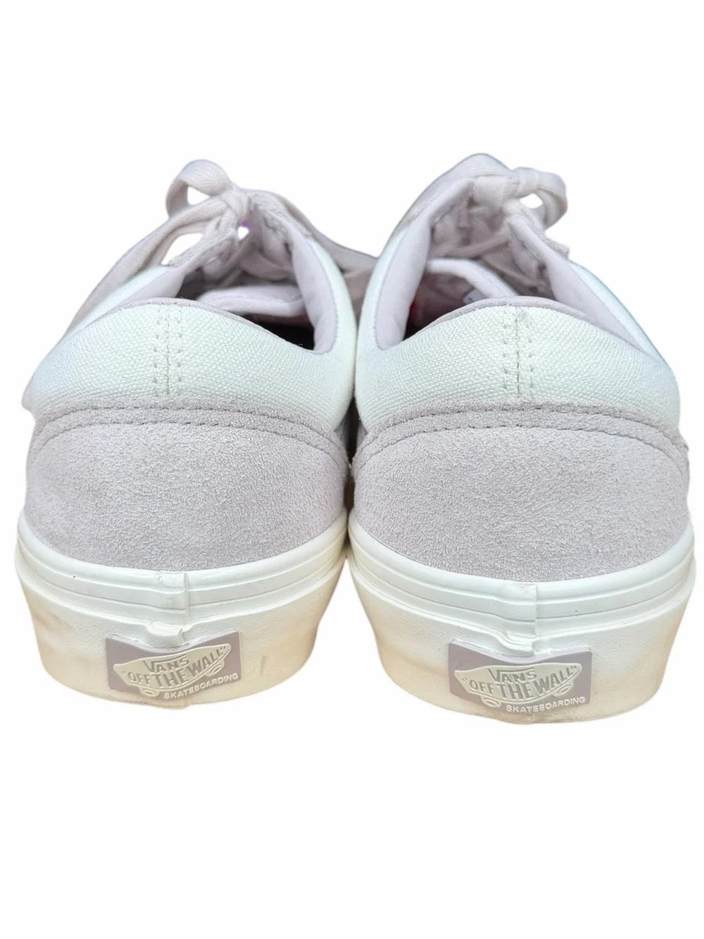 Vans Skate Old Skool Pro Lilac White Suede Canvas Sneakers Men’s 8 Women’s 9.5